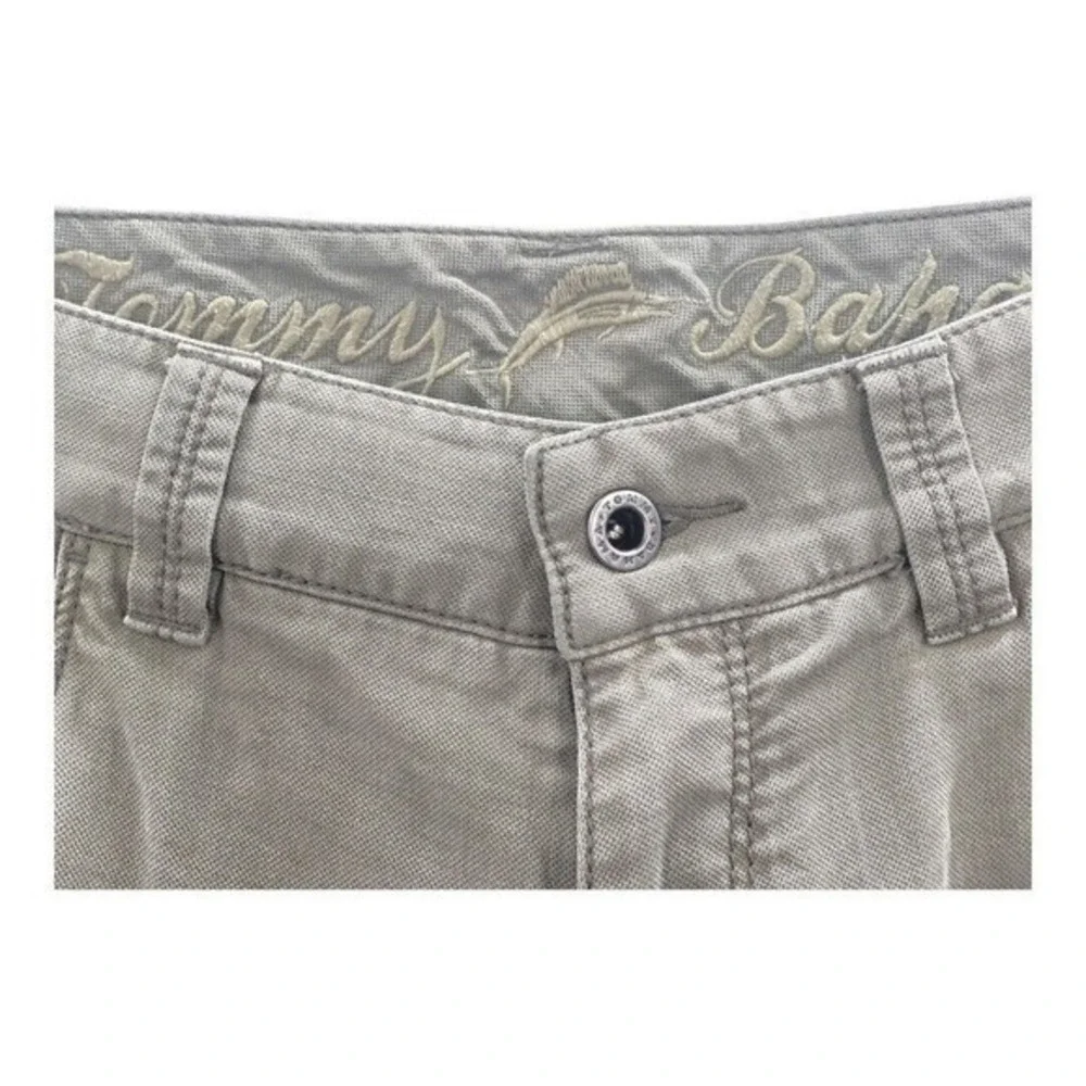Tommy Bahama Men’s Tencel Cotton Flat Front Khaki Brown Pants‎ Size 36 X 34